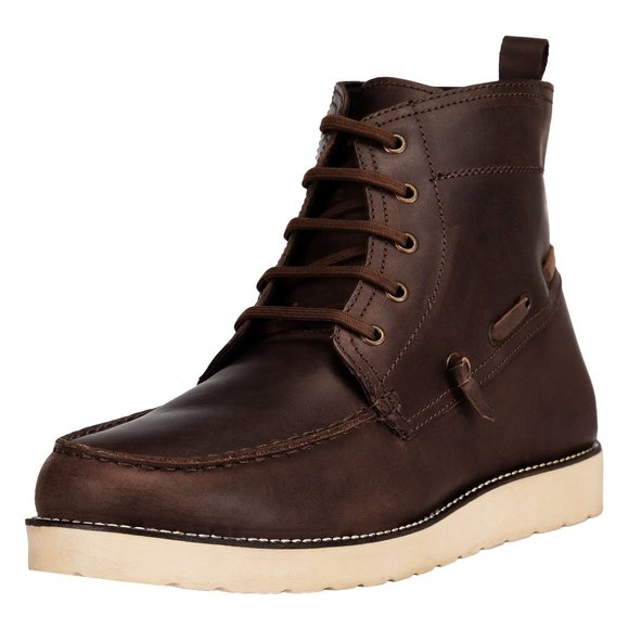 LIBERTYZENO Men's  Brown Lace-Up Casual Boots - Picture 1 of 4